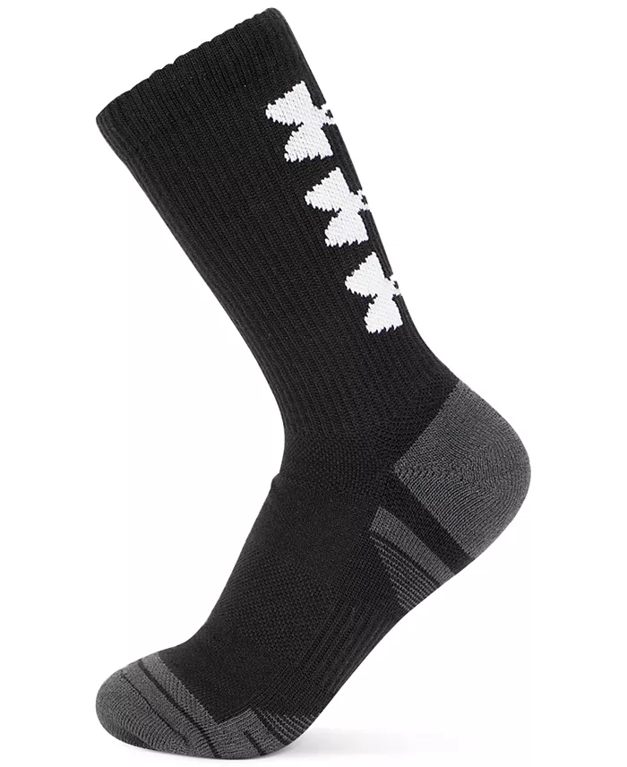 Under Armour Unisex Performance Tech 3-Pk. Moisture-Wicking Crew Socks image 6