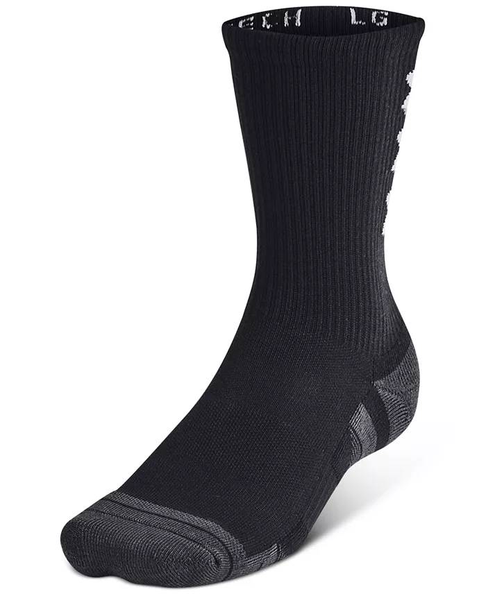 Under Armour Unisex Performance Tech 3-Pk. Moisture-Wicking Crew Socks image 7