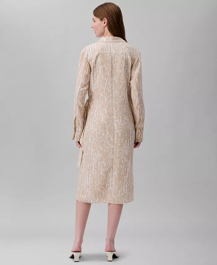 Women's Printed Wrap Dress image 2