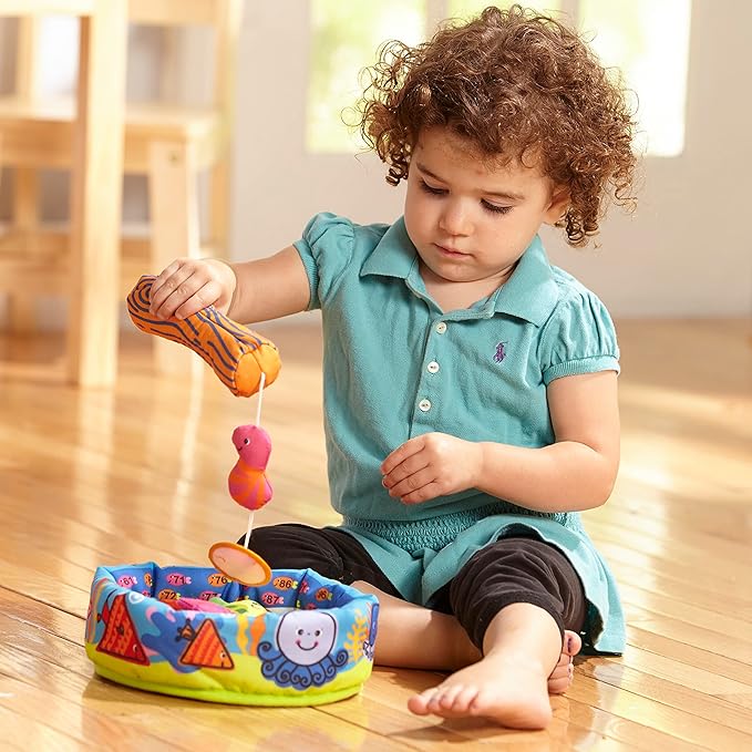 Melissa & Doug K's Kids Fish and Count Learning Game With 8 Numbered Fish to Catch and Release image 2
