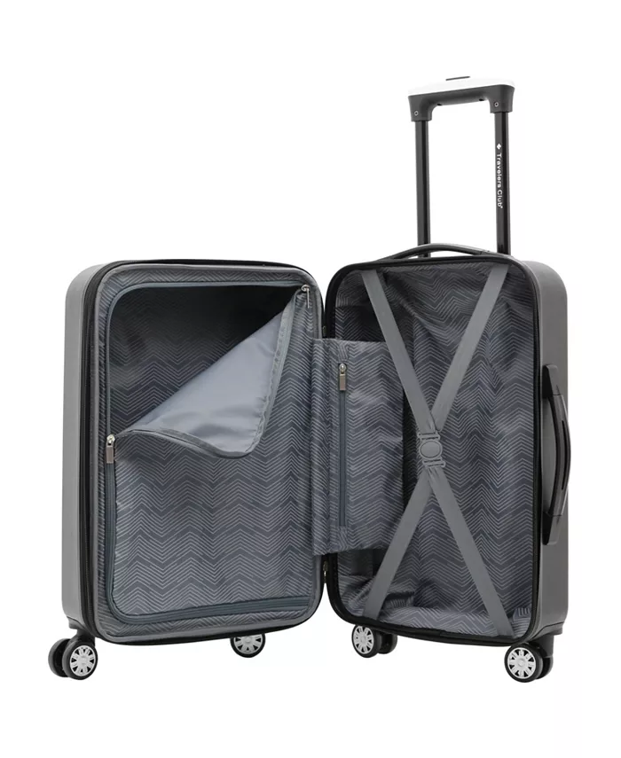 Travelers Club 3-Pc. Shannon Spinner Expandable Luggage Set image 1