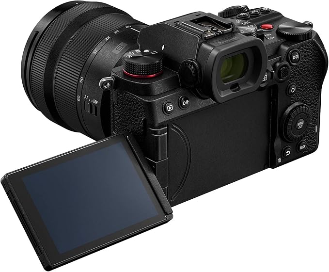 Panasonic LUMIX S5 Full Frame Mirrorless Camera, 4K 60P Video Recording with Flip Screen & WiFi, LUMIX S 20-60mm F3.5-5.6 Lens, L-Mount, 5-Axis Dual I.S., DC-S5KK (Black) image 4