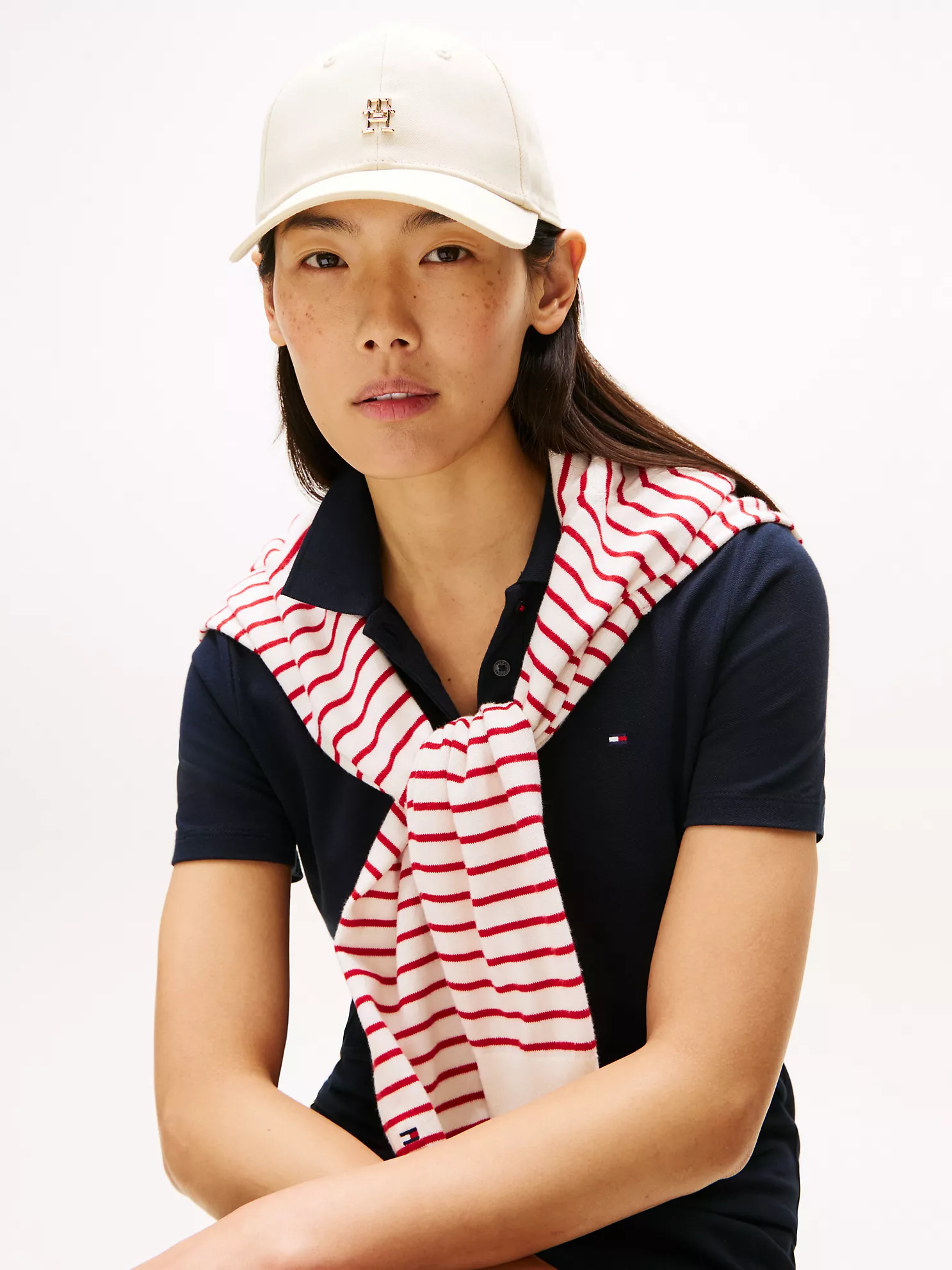 Monogram Logo Baseball Cap image 4