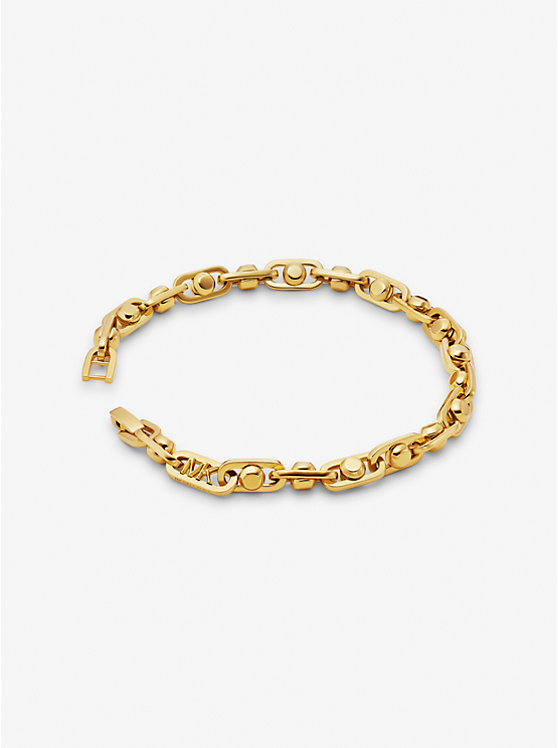 Astor Link Precious Metal-Plated Brass Bracelet image 2
