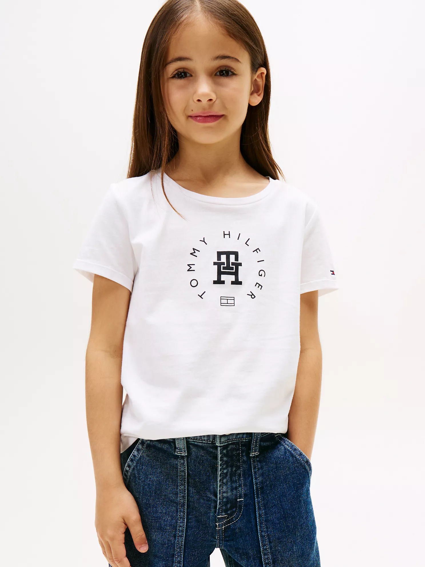 Kids' Circle Logo T-Shirt image 2