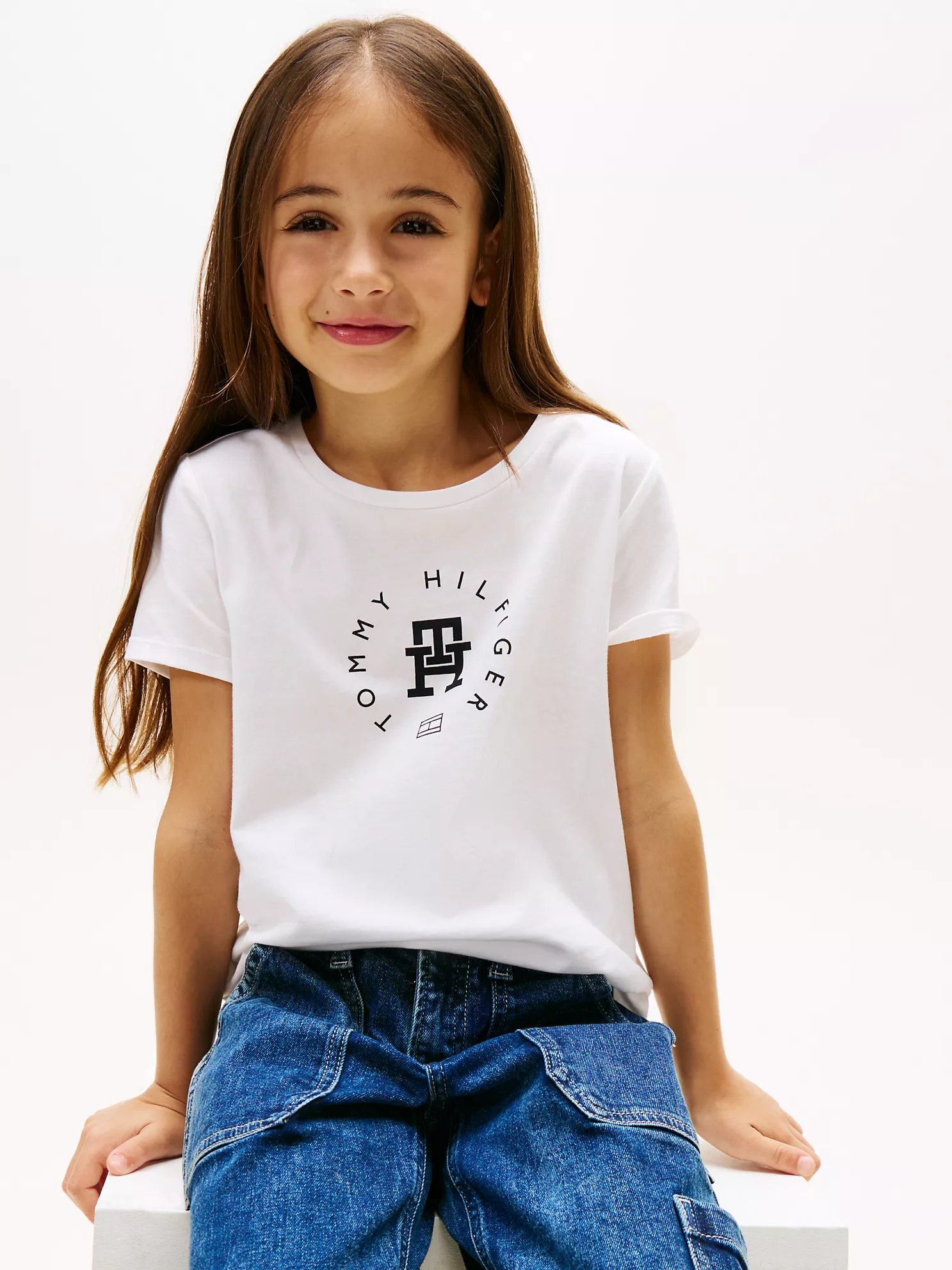 Kids' Circle Logo T-Shirt image 3