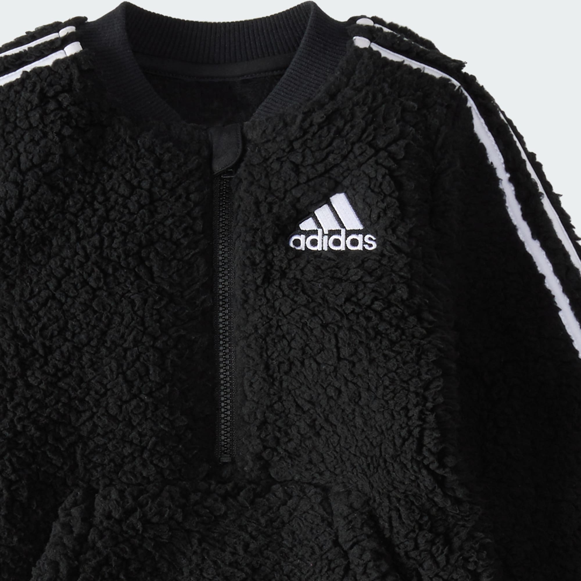 3-Stripes Sherpa Coverall Kids image 3