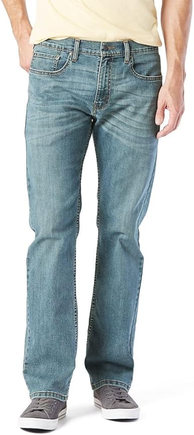 Levi Strauss Signature Gold Men's Relaxed Fit Flex Jeans (Available in Big & Tall) image 1