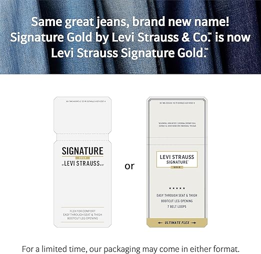 Levi Strauss Signature Gold Men's Relaxed Fit Flex Jeans (Available in Big & Tall) image 5
