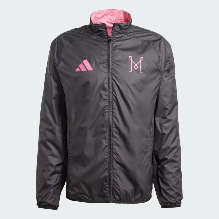 Adidas Men Inter Miami CF Reversible Anthem Jacket image 4