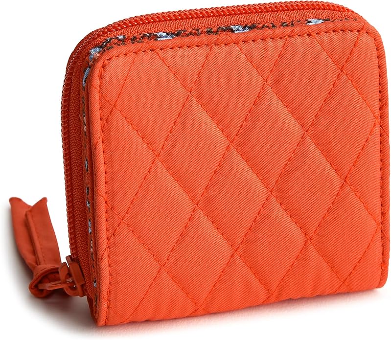 Vera Bradley Women's Premium Cotton Small Zip-Around Wallet image 1