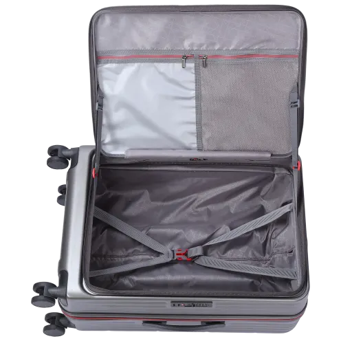 Solite 3-Piece Hardside Luggage Set with Cup Holder and Laptop Compartment image 15