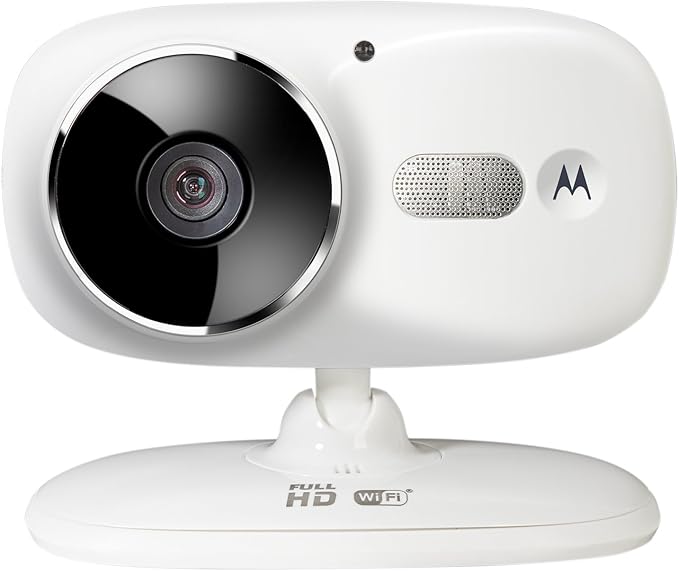 Motorola FOCUS86 Wi-Fi HD Home Video Camera with Digital Zoom (White) image 1