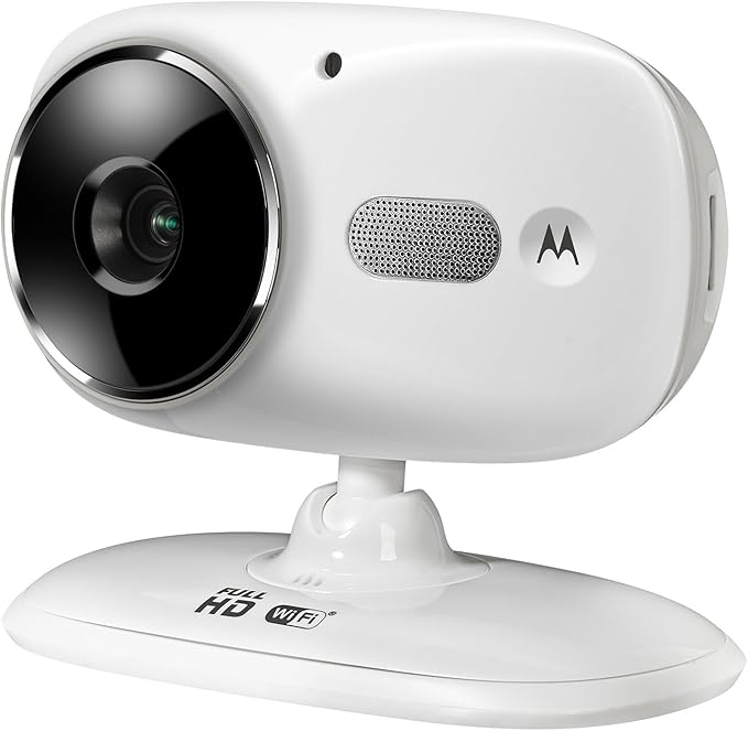 Motorola FOCUS86 Wi-Fi HD Home Video Camera with Digital Zoom (White) image 2