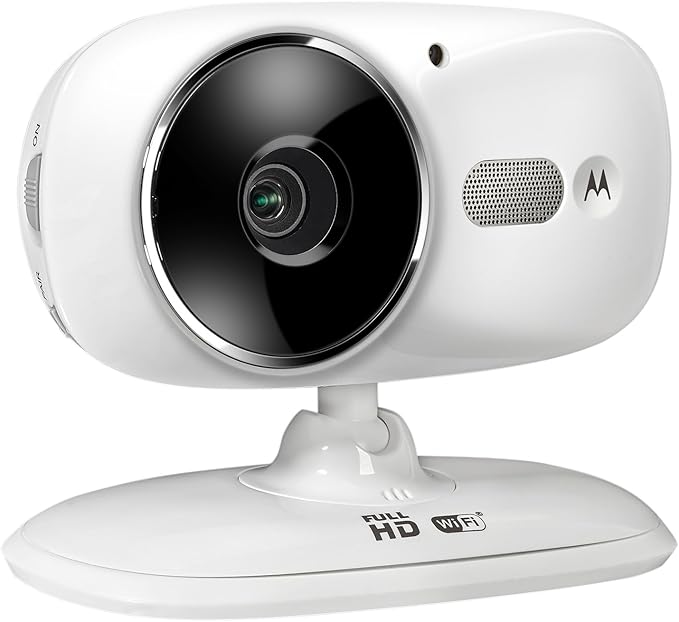 Motorola FOCUS86 Wi-Fi HD Home Video Camera with Digital Zoom (White) image 3