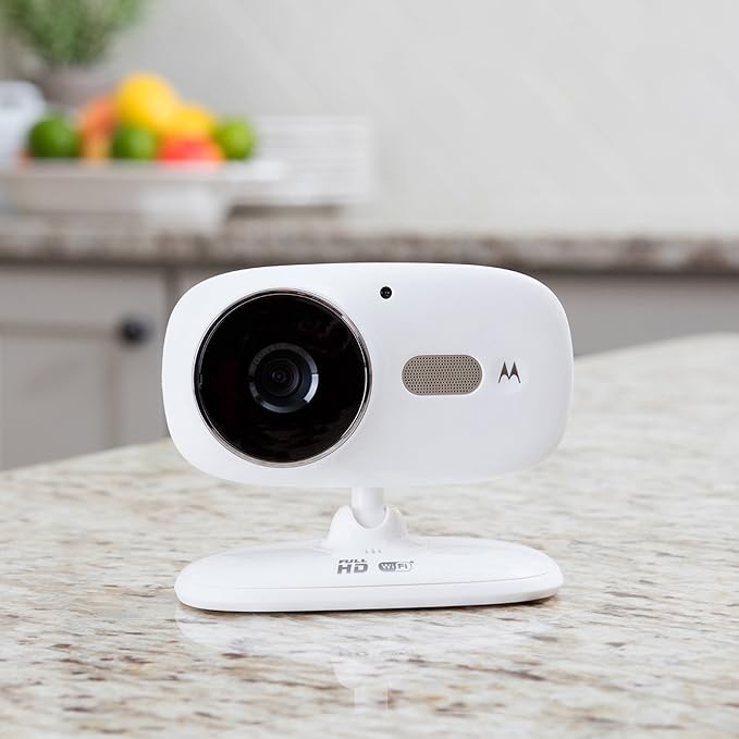 Motorola FOCUS86 Wi-Fi HD Home Video Camera with Digital Zoom (White) image 4