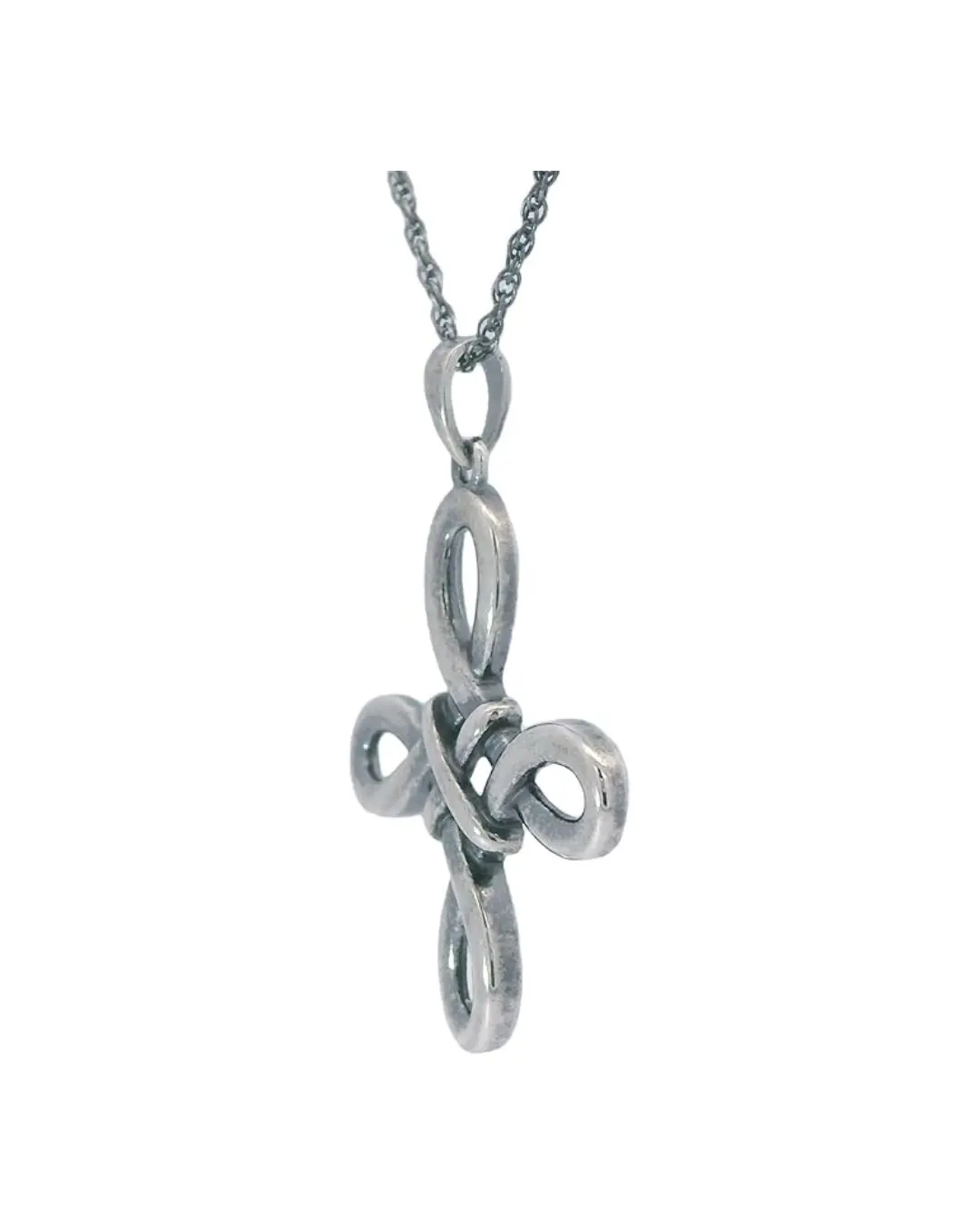 Amazon Essentials .925 Sterling Silver Celtic Pendant Necklace for Women, 18" Rolo Chain, Hypoallergenic Women's Jewelry image 5