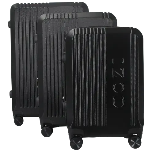 IZOD Zane 3-Piece Expandable ABS Luggage Set image 1