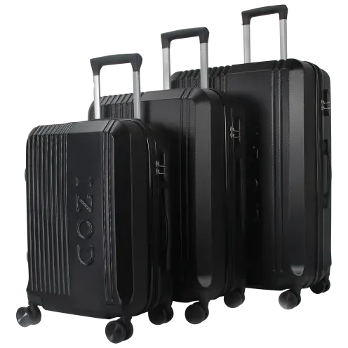 IZOD Zane 3-Piece Expandable ABS Luggage Set image 2