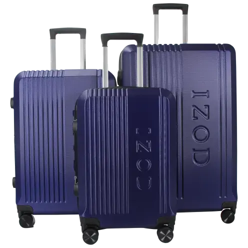 IZOD Zane 3-Piece Expandable ABS Luggage Set image 4