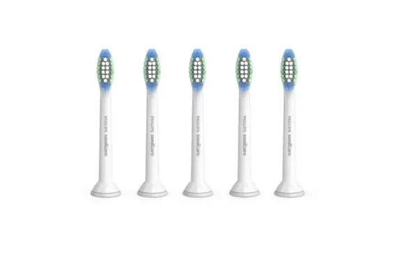 Philips Sonicare Simplyclean (C1) Replacement Toothbrush Heads, 5 Pack, HX6015/03 Image