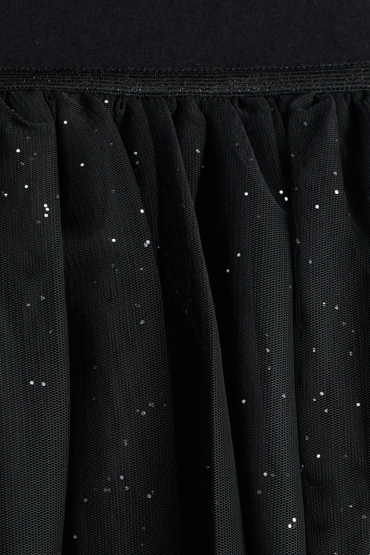 JERSEY DRESS WITH TULLE SKIRT image 2