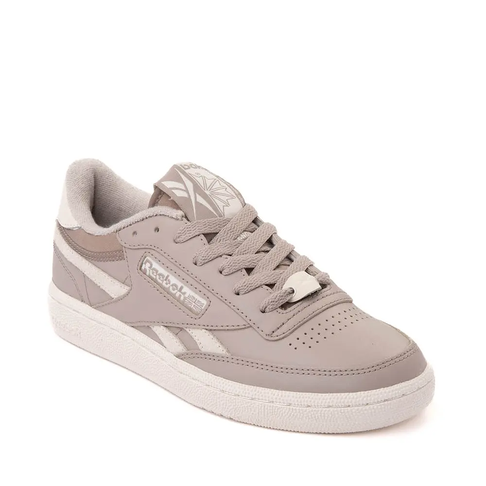Womens Reebok Club C Revenge Athletic Shoe - Ash / Chalk image 5