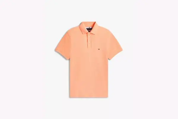 Slim Fit Stretch Pique Polo Image