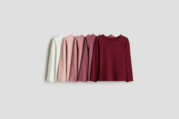 5-PACK JERSEY SHIRTS image