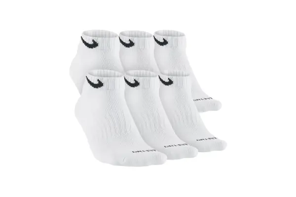 Nike Unisex Everyday Plus Cushioned Training Low Socks 6 Pairs image