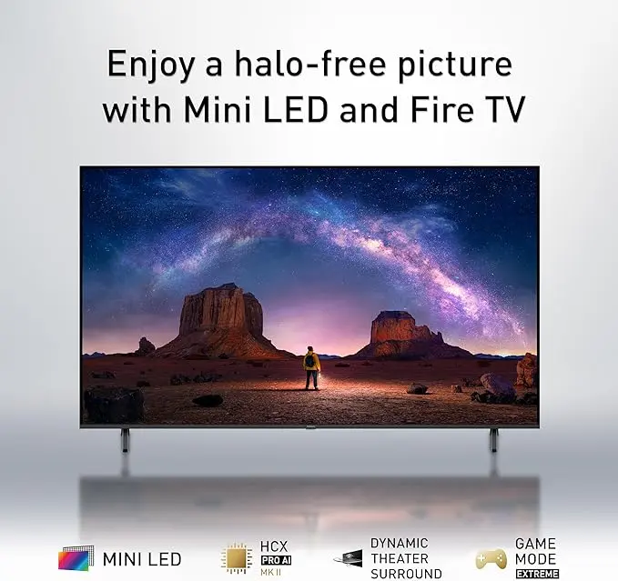 Panasonic W95 Series (2024 Model) 75-inch Mini LED 4K Ultra HD Smart Fire TV, Local Dimming, 144Hz Refresh Rate - 75W95AP image 2