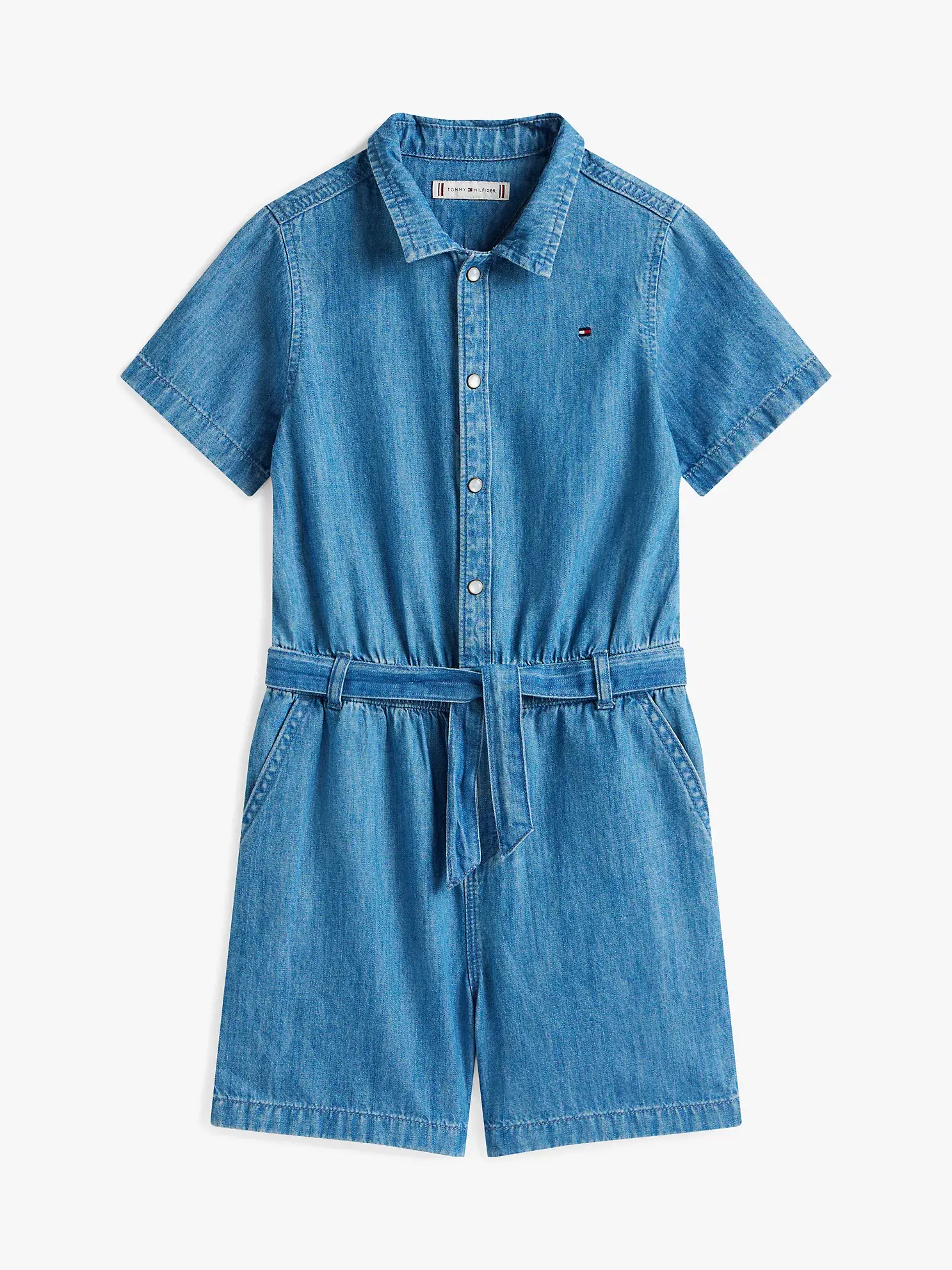 Kids' Denim Shortall image 4