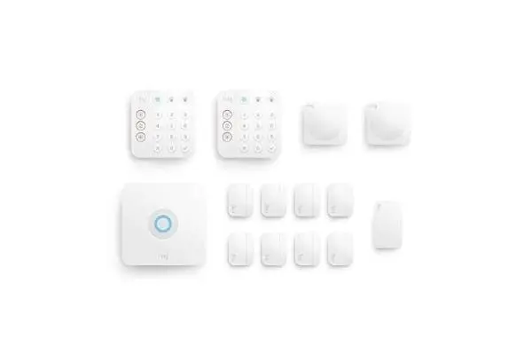 Ring Alarm 14-Piece Kit – Wireless Smart Home Security System | Expandable | Easy Setup | Mobile App Control | 24/7 Professional Monitoring | Alexa Compatible Image