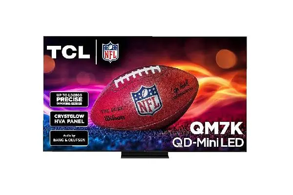 TCL 55-Inch QM7K QLED 4K Smart QD-Mini LED TV with Google TV (55QM7K, 2025 Model) Dolby Vision IQ, Dolby Atmos, HDR, Game Accelerator up to 240Hz, Voice Remote, Works with Alexa, Streaming Television image