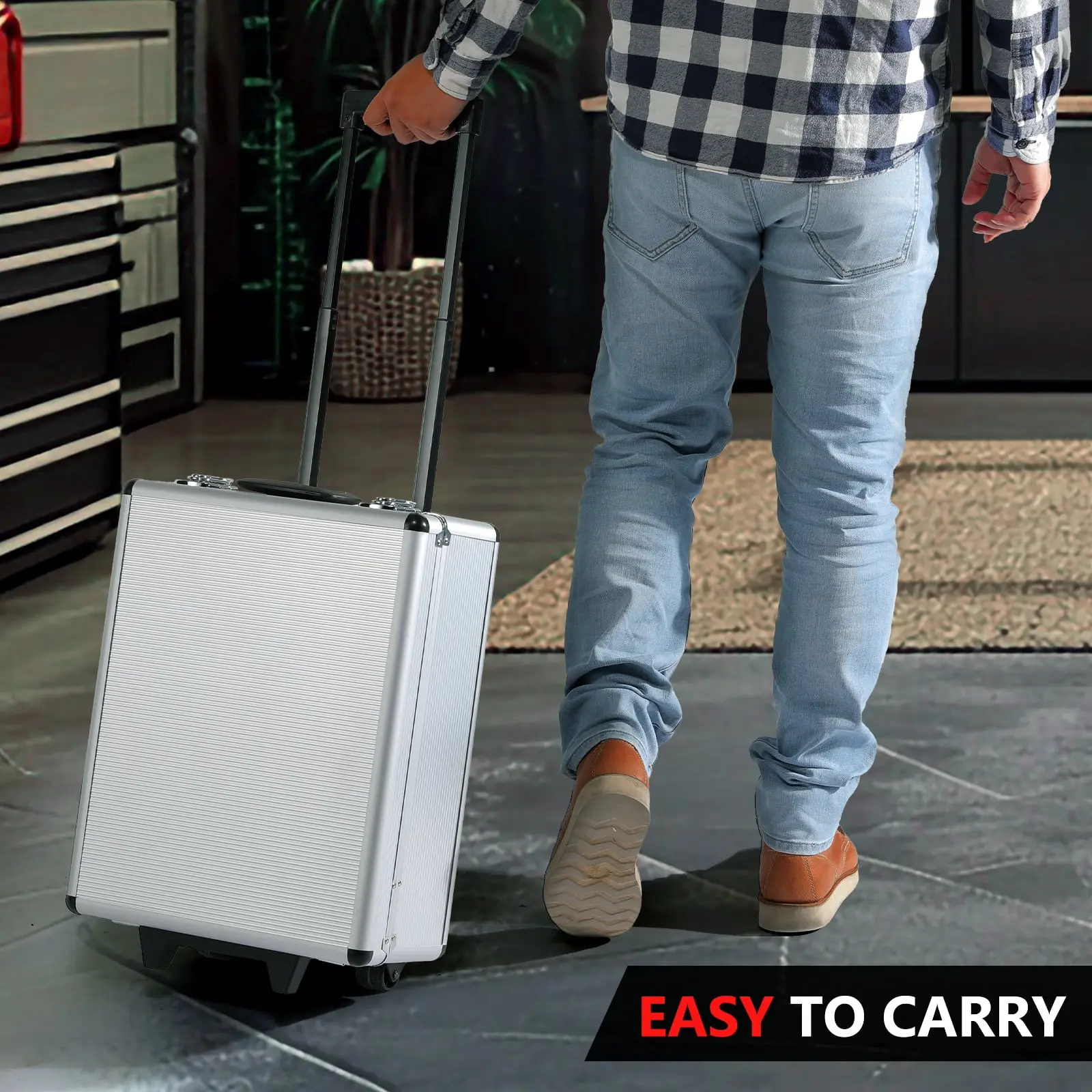 TLGREEN 799pcs Mechanic Tool Set with Trolley Case for Home, Automotive, Garage & Dorm image 1