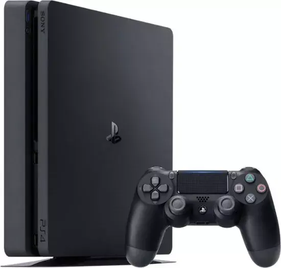 NEW PlayStation 4 Slim Console 500 GB Gaming Console + DUALSHOCK PS4 Controller image 1