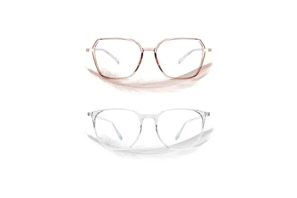 ROCKNIGHT Anti-Eyestrain and Headache Blue Light Blocking Glasses for Women Men UV Glare Protection for Computer, TV, Phones image