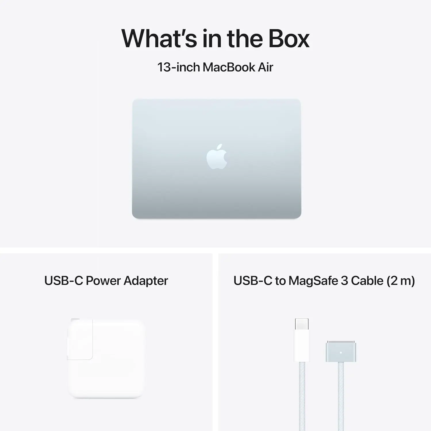 Apple 2025 MacBook Air 13-inch Laptop with M4 chip: Built for Apple Intelligence, 13.6-inch Liquid Retina Display, 16GB Unified Memory, 256GB SSD Storage, 12MP Center Stage Camera, Touch ID; Sky Blue image 7