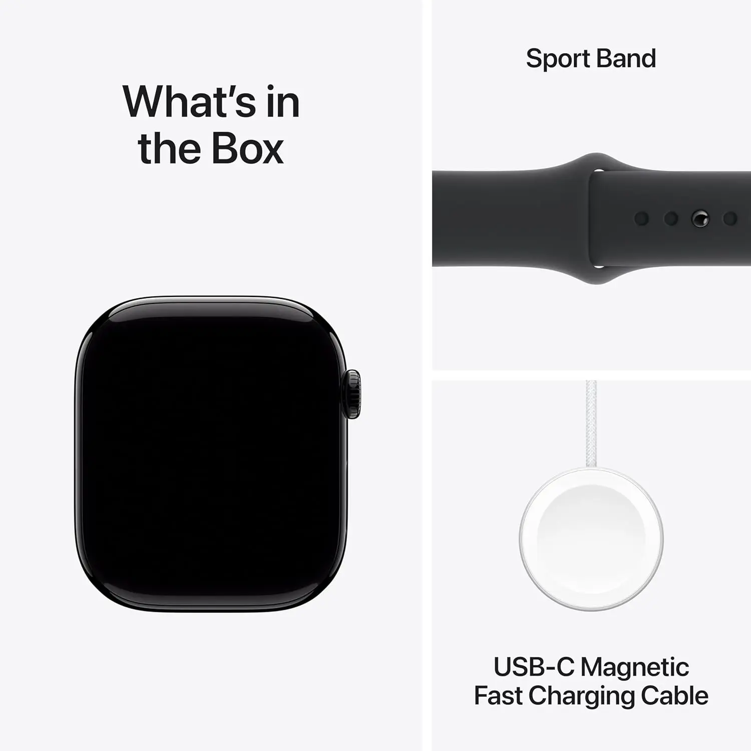 Apple Watch Series 10 [GPS 46mm case] Smartwatch with Jet Black Aluminium Case with Black Sport Band - M/L. Fitness Tracker, ECG App, Always-On Retina Display, Water Resistant image 7