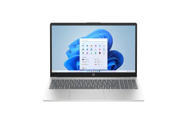 HP 15.6 inch FHD IPS Windows Laptop Intel Core i5-1334U 8GB RAM 512GB PCIe NVMe SSD Natural Silver image