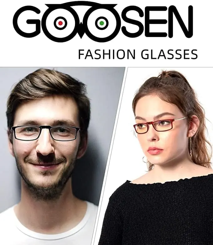 Reading Glasses for Women Men, Keychain Bags Compact Folding Readers, Clear Lens Blue light Glasses Spring Hinge image 5