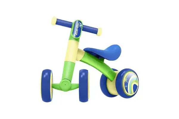 Jetson Bounce Balance Bike, Four Wheels, Ride on, Indoor and Outdoor, Lightweight, Ages 12-24 Months image