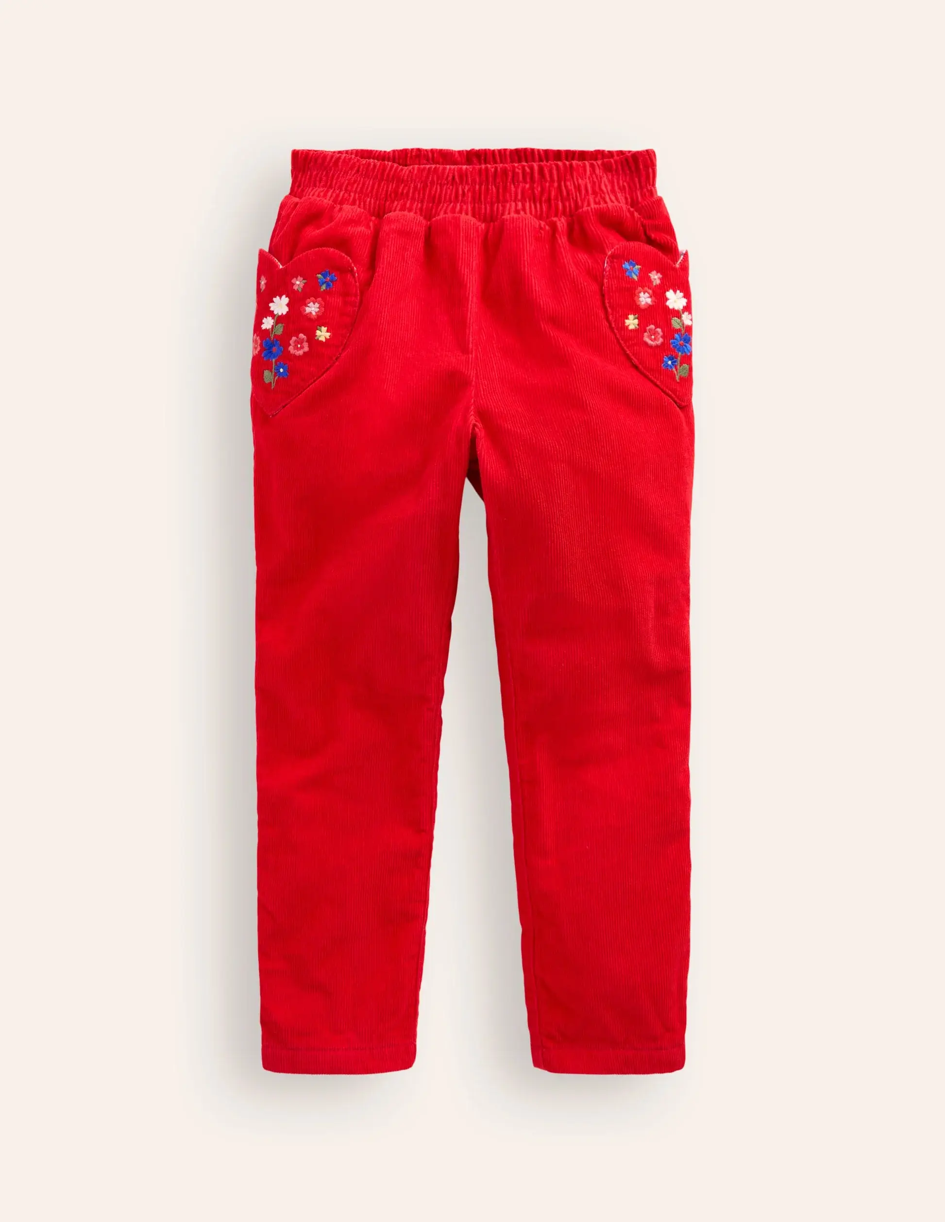 Lined Pull-on Cord Pants image