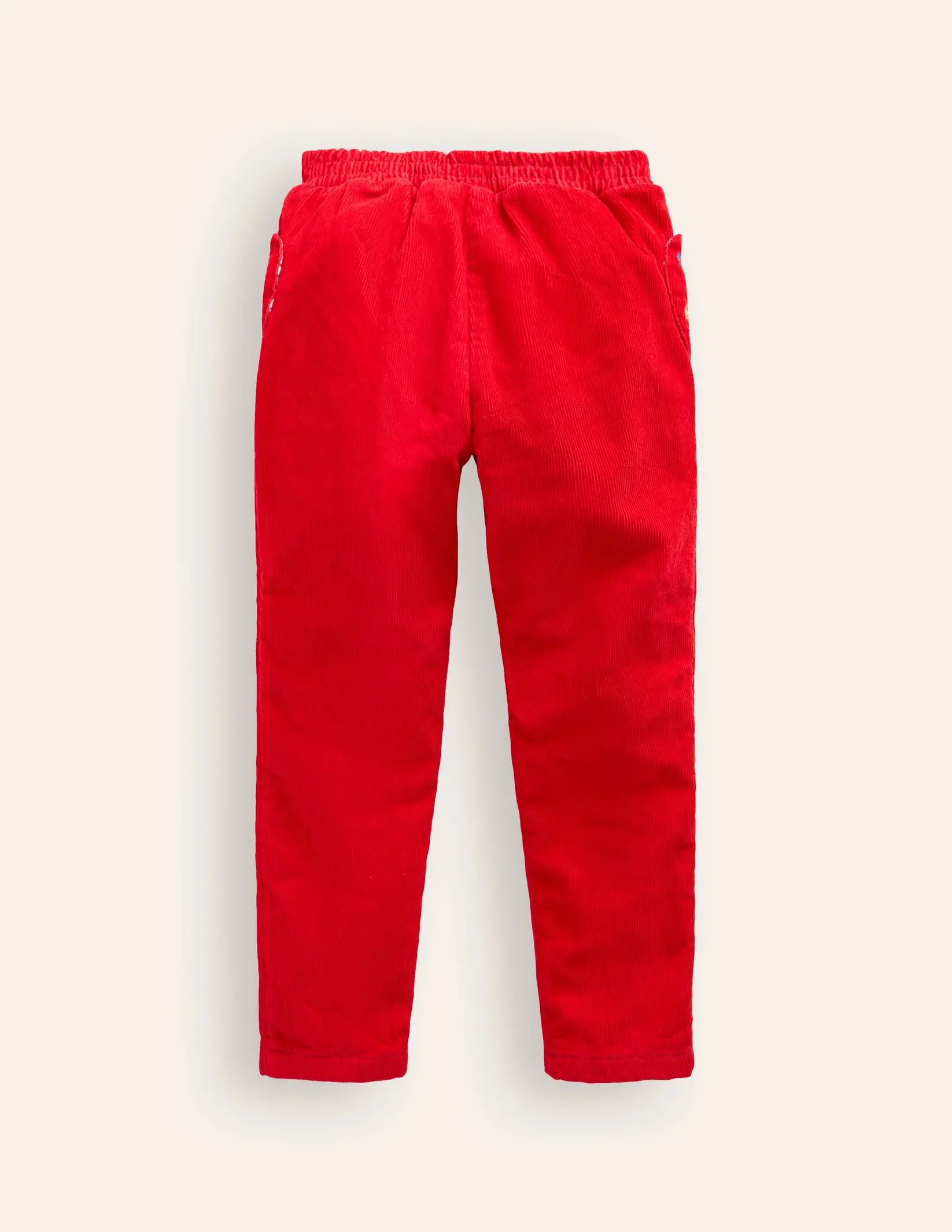 Lined Pull-on Cord Pants image 2