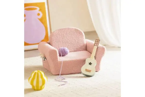 Afternoon Couch - Pink Kids Chair image