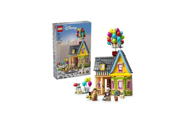 LEGO Disney and Pixar ‘Up’ House, Classic Disney Celebration Building Toy Set for Kids and Movie Fans Ages 9 and Up, A Fun Gift for Disney Fans and Anyone Who Loves Creative Play, 43217 image