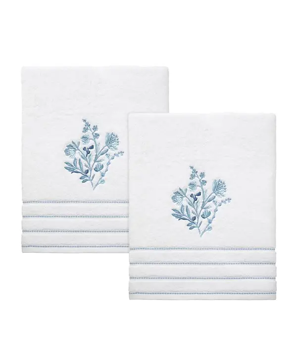 Mystic Floral 2-Pc. Bath Towel Set, 27" x 54" image