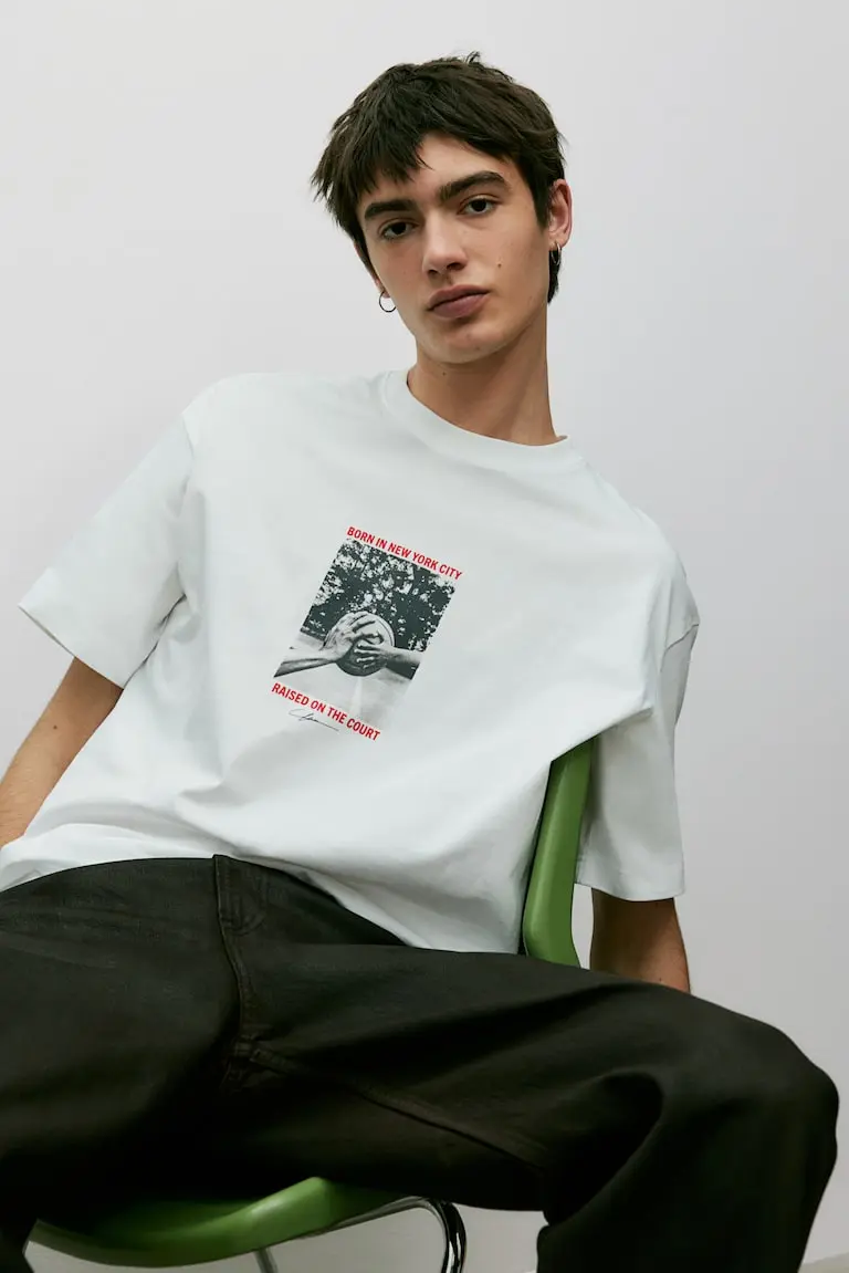 Loose Fit Printed T-shirt image 2