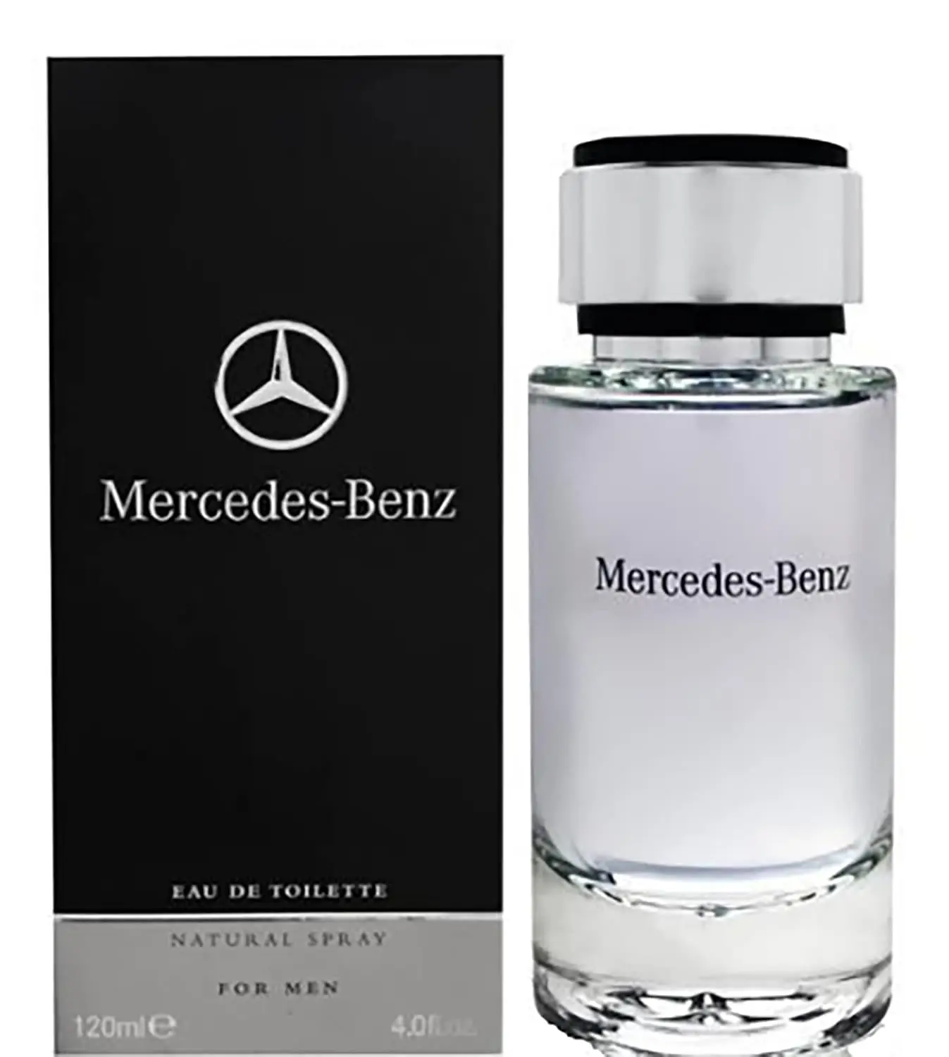 Mercedes-Benz Cologne for Men - 4 Fl Oz - Eau De Toilette Perfume Spray for Man - Woody & Musky Scent - Luxury Long Lasting Fragrance with Notes Of Violet leaves, Cascalone & Vetiver image 1