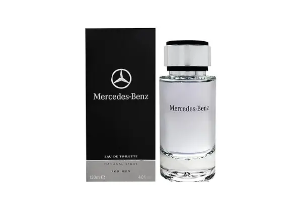 Mercedes-Benz Cologne for Men - 4 Fl Oz - Eau De Toilette Perfume Spray for Man - Woody & Musky Scent - Luxury Long Lasting Fragrance with Notes Of Violet leaves, Cascalone & Vetiver image